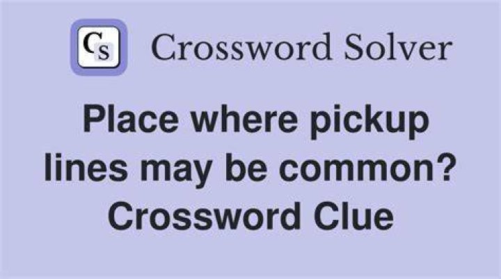 It may be printed on a place mat Crossword Clue