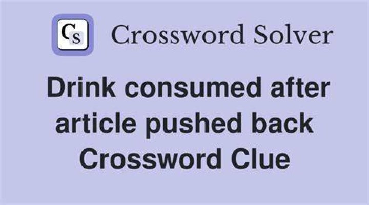 It may get pushed back on the weekend Crossword Clue