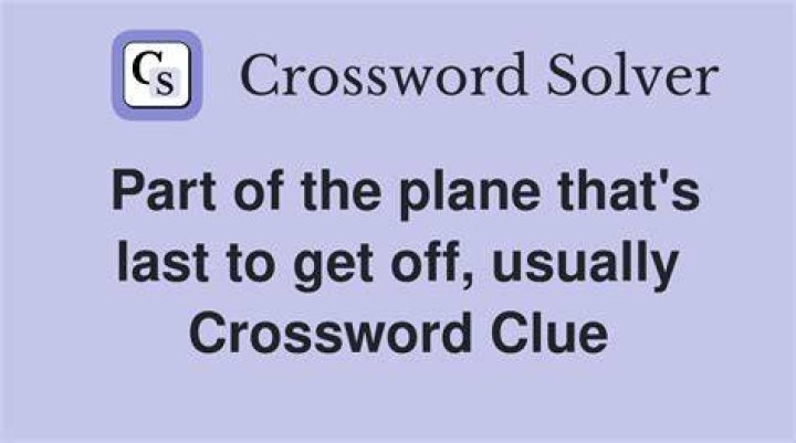 It turns up at the edge of a plane Crossword Clue