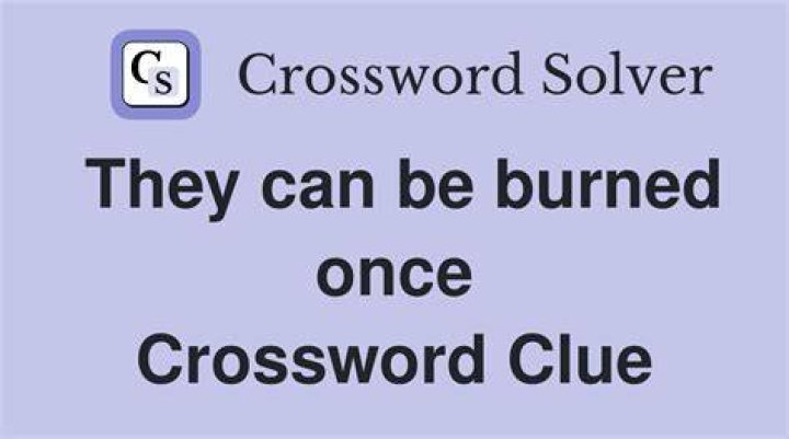Item said to have been burned in protest, once Crossword Clue