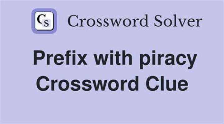 Joint: Prefix Crossword Clue