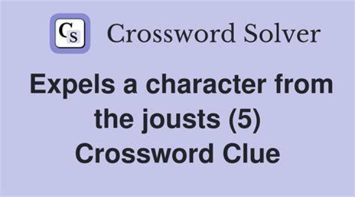 Jousts with Crossword Clue
