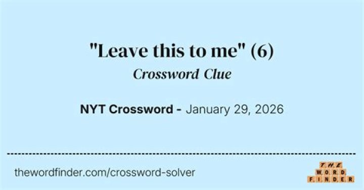 “Just leave!” Crossword Clue