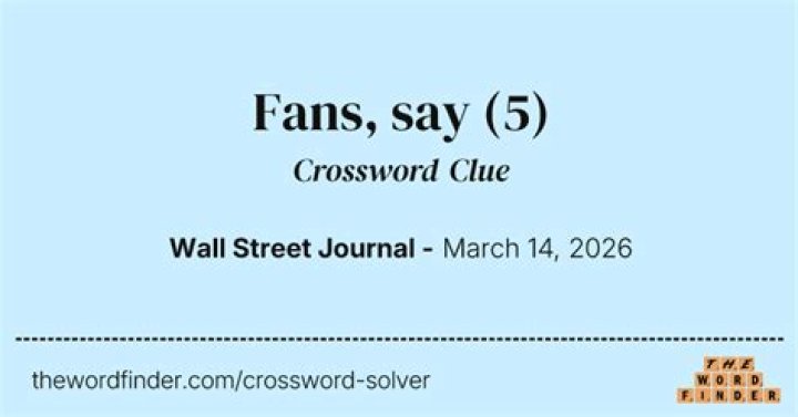 “Just say what you’re going to say!” Crossword Clue