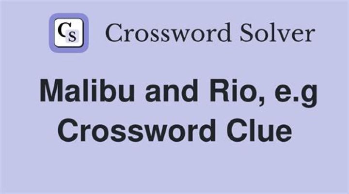 Kia Rio, e.g. Crossword Clue