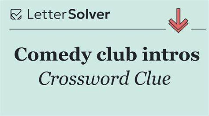 Kill it at the comedy club Crossword Clue