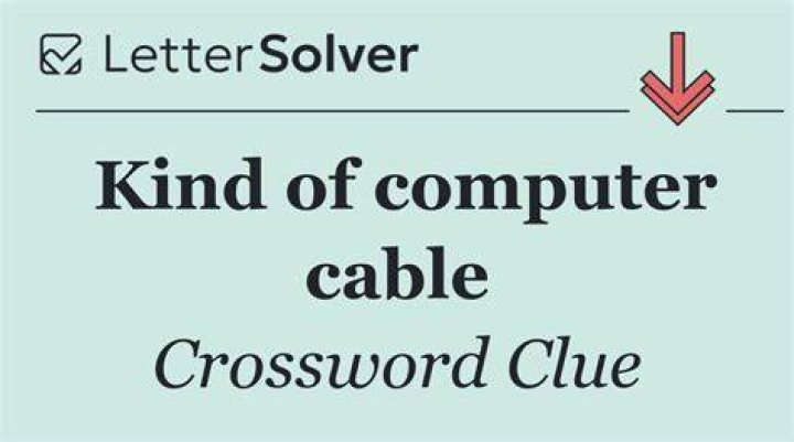 Kind of cable Crossword Clue