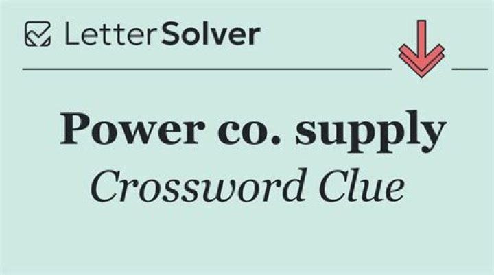 Kind of power supply Crossword Clue
