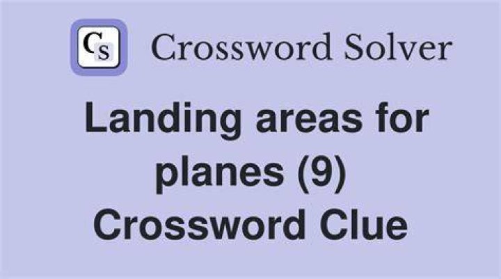 Landing place Crossword Clue