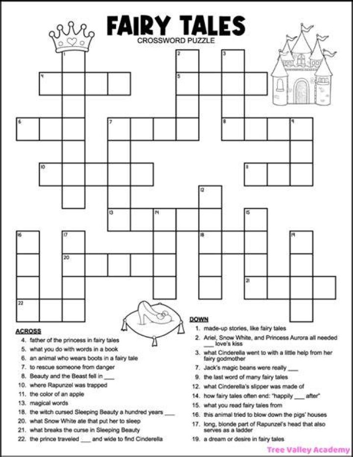 Last name of two brotherly fairy tale writers Crossword Clue