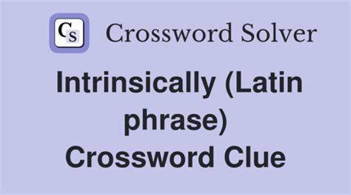 Latin phrase in a footnote Crossword Clue
