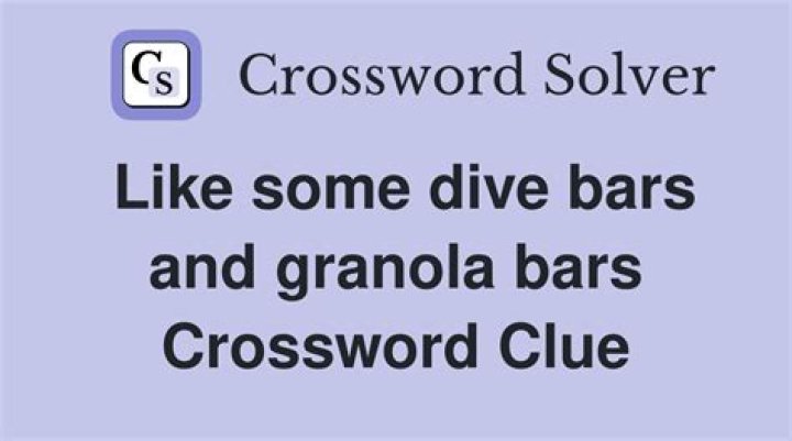 Letters by some bars Crossword Clue