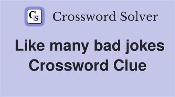 Like a bad signal Crossword Clue
