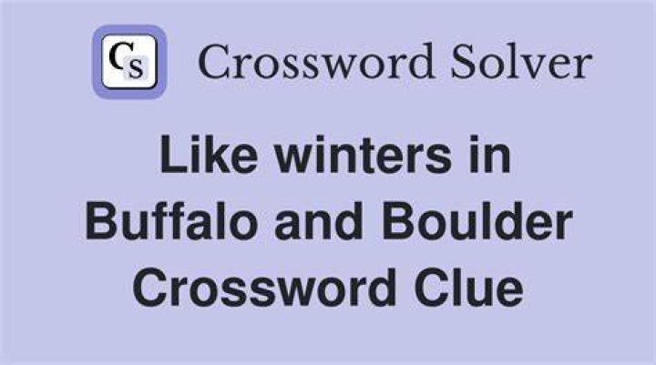 Like a Buffalo nickel Crossword Clue