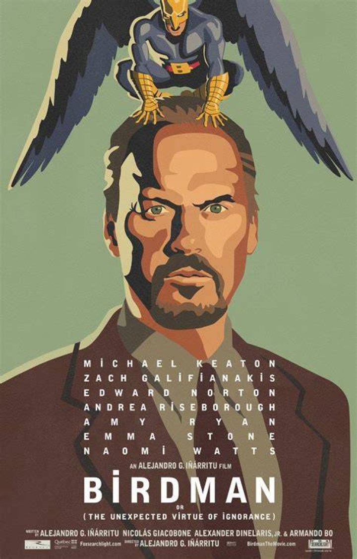 Like casting Michael Keaton in “Birdman” as an actor who used to play a superhero Crossword Clue