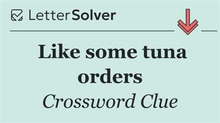 Like some restaurant orders Crossword Clue