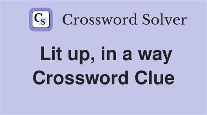 Lit into Crossword Clue