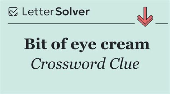 Little bit, as of cream Crossword Clue