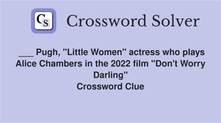 “Little Women” actress Ronan Crossword Clue