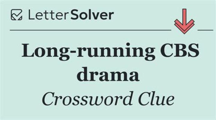 Long-running forensics drama Crossword Clue