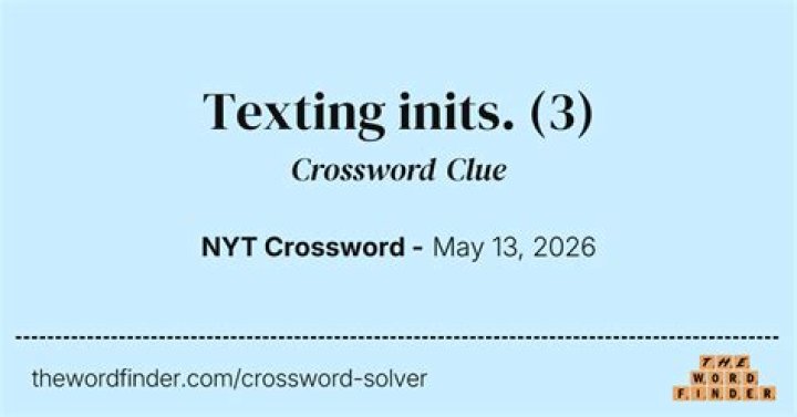 Longtime media inits. Crossword Clue