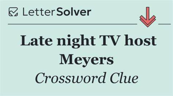 Longtime surname on late-night TV Crossword Clue