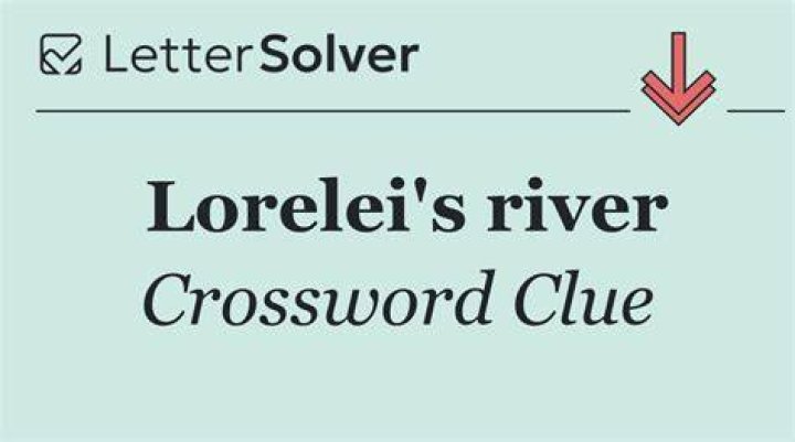 Lorelei’s lure Crossword Clue