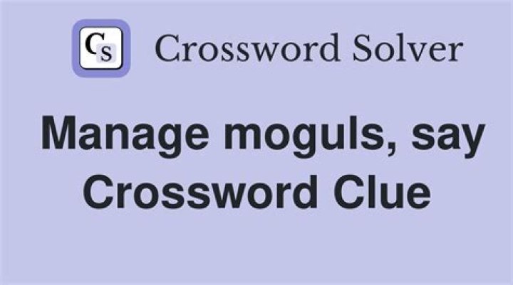 Manage OK Crossword Clue