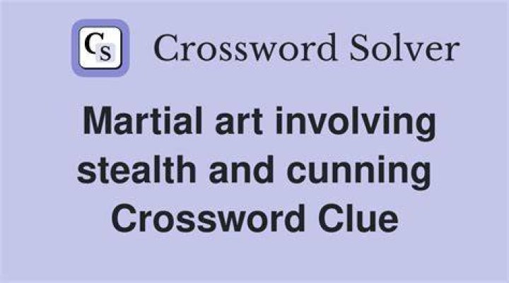Martial art with rhyming syllables Crossword Clue