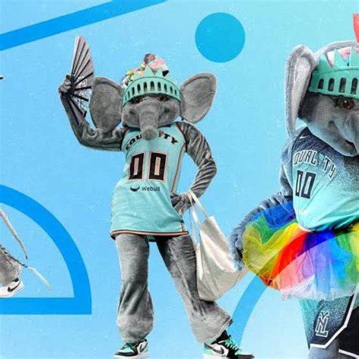 Mascot of the W.N.B.A.’s Mystics, e.g. Crossword Clue