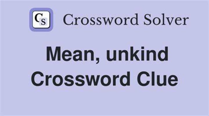 Mean marks, for short? Crossword Clue
