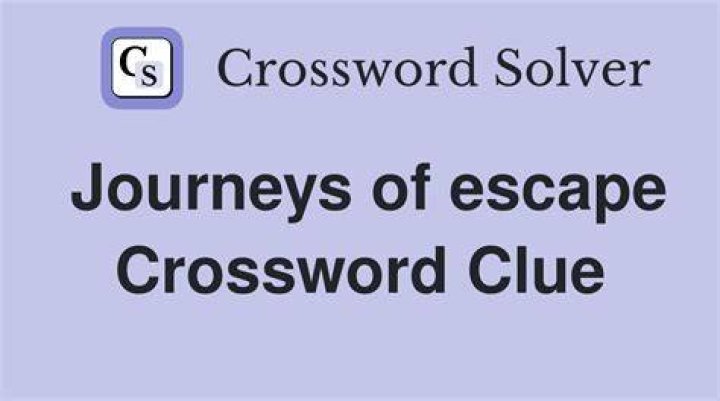 Means of escape Crossword Clue
