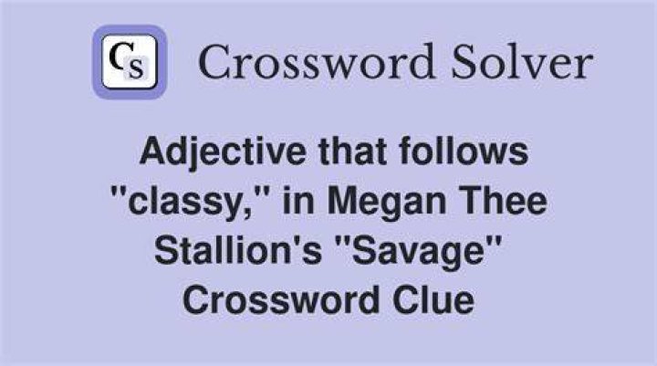 Megan Thee Stallion genre Crossword Clue