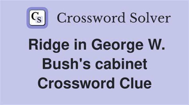 Member of G. W. Bush’s cabinet, familiarly Crossword Clue