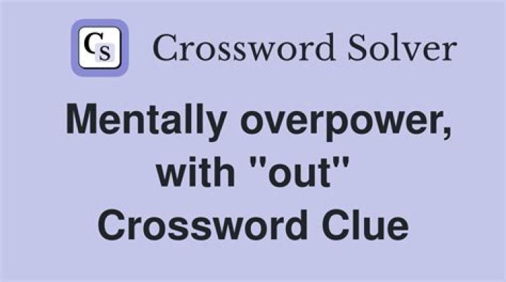 Mentally worn out Crossword Clue