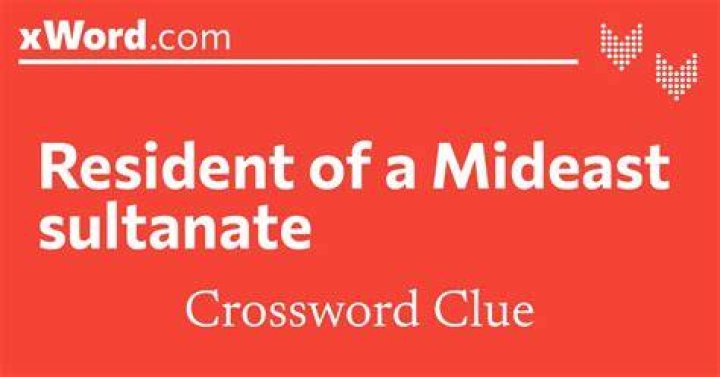 Mideast sultanate Crossword Clue