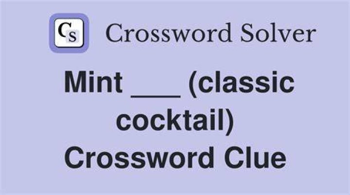 Mint Crossword Clue