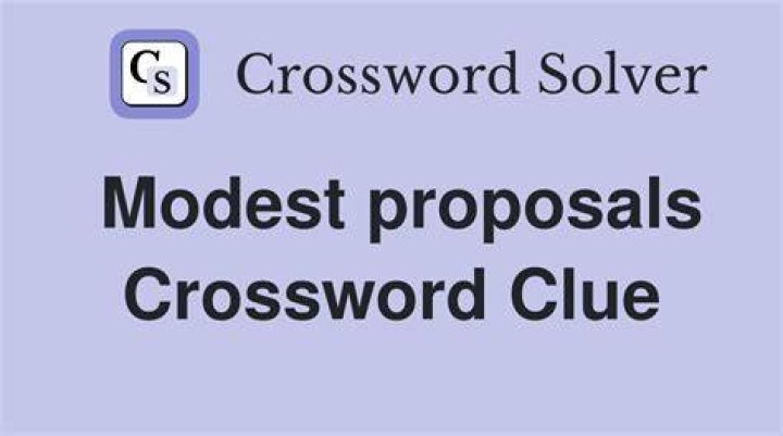 Modest skirt Crossword Clue