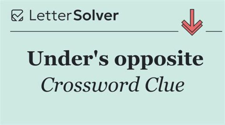 Monster’s opposite Crossword Clue