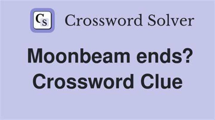 “Moonbeam,” for a flashlight, e.g. Crossword Clue