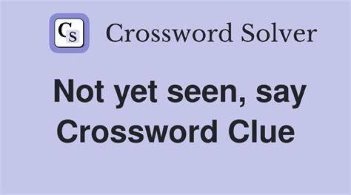 More yellow, but not yet brown, say Crossword Clue