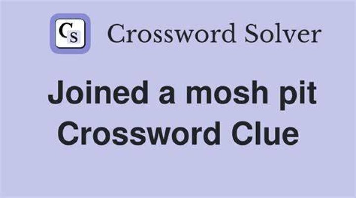 Moshers in a mosh pit Crossword Clue