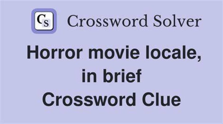 Movie filming locale Crossword Clue