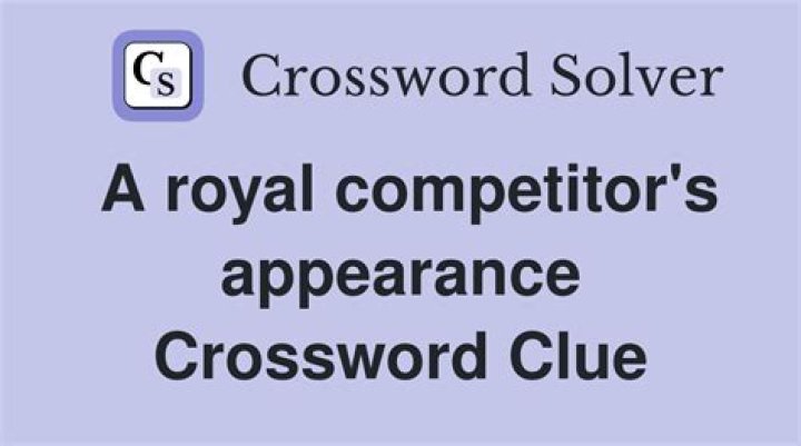 MSN competitor Crossword Clue
