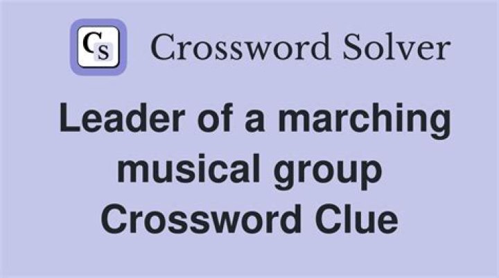 Musical group Crossword Clue