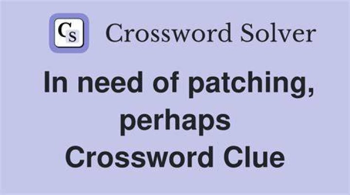 Need for a tough crossword, perhaps Crossword Clue