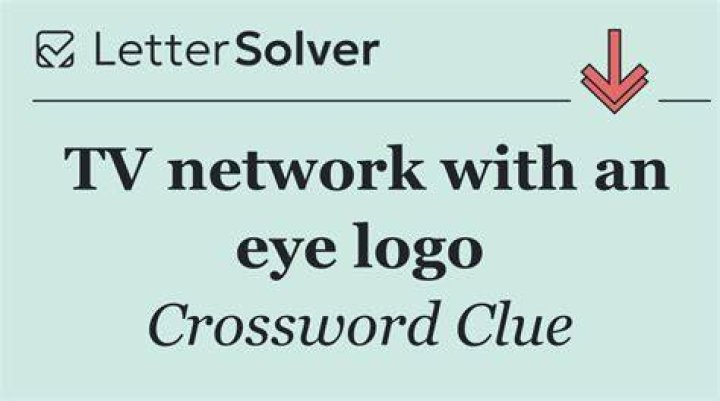 Network with an eye logo Crossword Clue