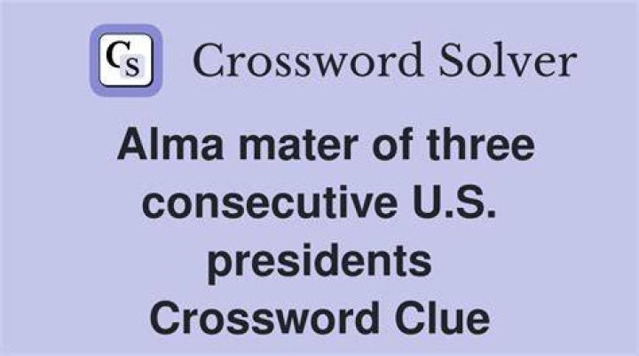 New Haven alma mater of five presidents Crossword Clue
