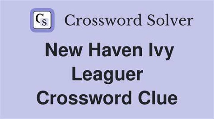 New Haven Ivy Leaguer Crossword Clue
