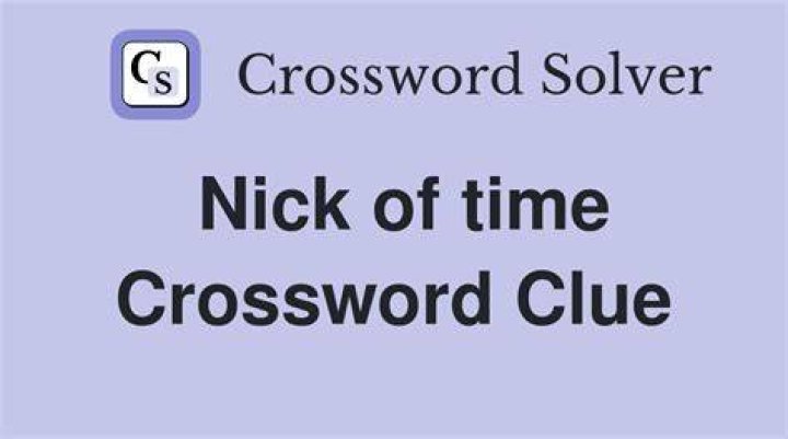 Nick or ding Crossword Clue